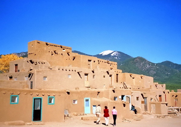 Taos Pueblo, der Südteil