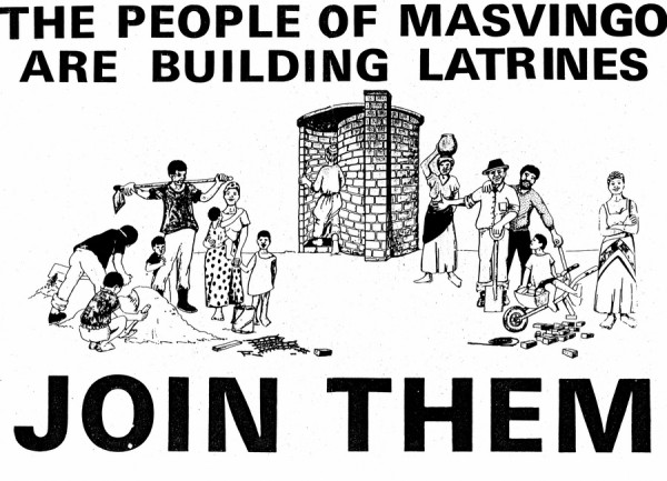 Das Latrinenbauprogramm in Masvingo, 1984