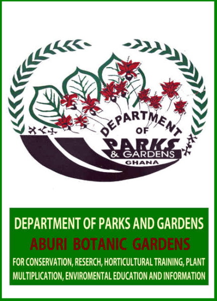Logo der Parkverwaltung in Ghana, 1974