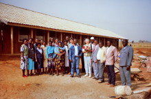 Übergabe der Schule in Eldoret, 1993