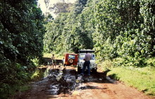 Zum Mount Kenya mit Umkehr, 10.12.1988