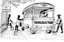 ghana blue train