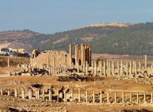 Blick zum Artemis Tempel
