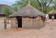 Traditionelle Ombili Häuser, November 2004