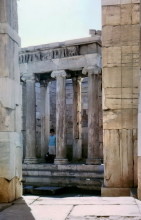 Der Nike Tempel auf der Akropolis