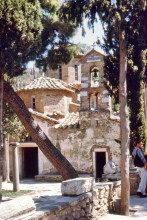 Kloster Kessariani am Hymettos im August 1962