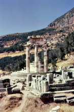 Pronaia Marmaria, Heiligtum der Athene in Delphi