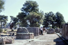Tempel des Zeus in Olympia
