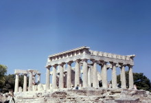 Der Aphea Tempel auf Ägina