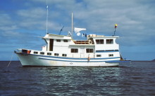 Unser Schiff "Darwin", Baltra, 8.10.1986