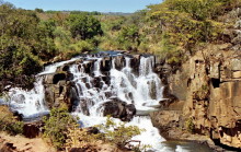 Der Inyangombi Wasserfall, 11.8.1985