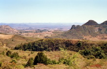 Blick auf die Inyanga Landschaft
