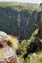 Der Mtarazi Wasserfall, 19.7.1990
