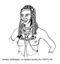 Himba Mädchen, 4.3.