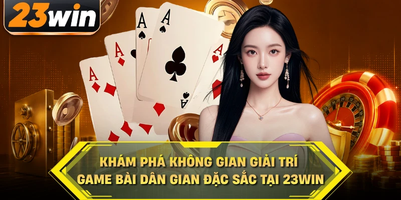 Khám phá không gian giải trí game bài dân gian đặc sắc tại 23WIN