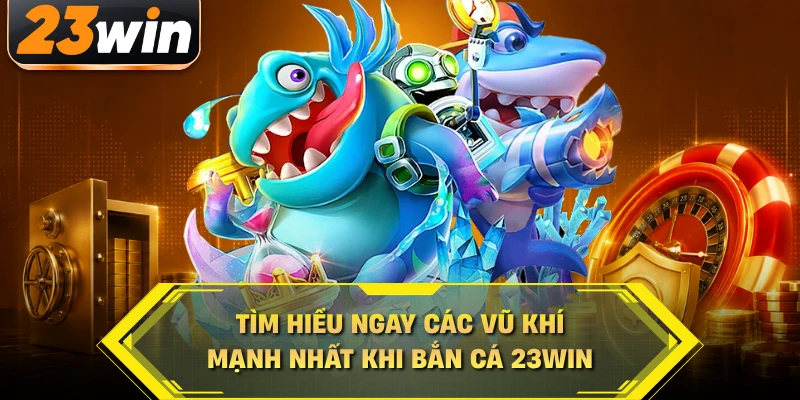 Tìm hiểu ngay các vũ khí mạnh nhất khi bắn cá 23WIN